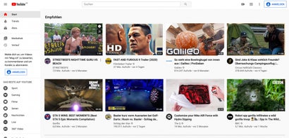 Kennt man: So sieht Youtube im Grunde seit drei Jahren aus. (Screenshot: Youtube / t3n)