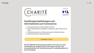 Corona: Covid-19-App der Charité gibt Erkrankten Hilfestellung