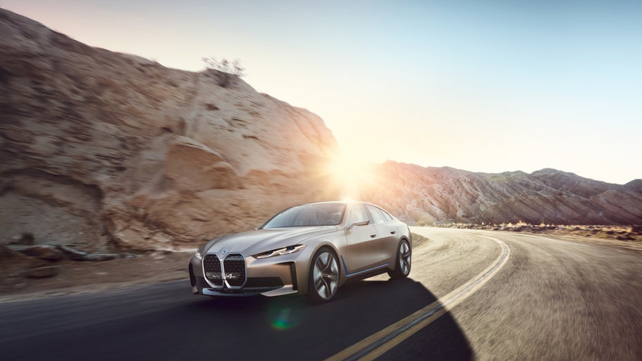 Nahe am Serienmodell: BMW zeigt Premiumstromer Concept i4