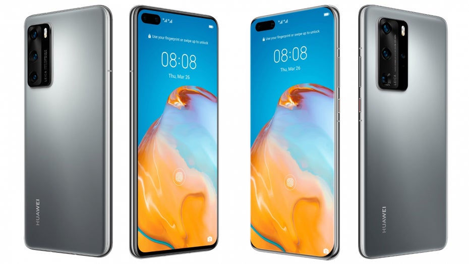 Huawei P40 und P40 Pro (rechts). (Bild: Evelaks)