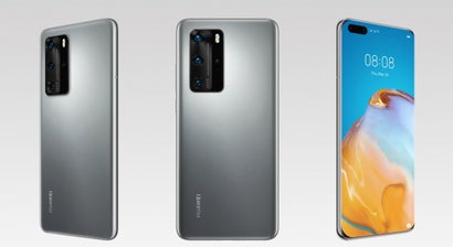 Huawei P40 Pro in Frost Silver. (Bild: Huawei)