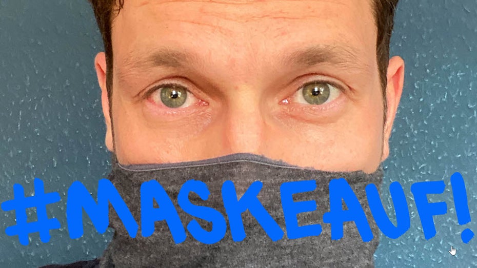 #Maskeauf: Promis werben für „Open-Source-Masken“ gegen Sars-CoV-2 #Maskeauf: Promis werben für „Open-Source-Masken“ gegen Sars-CoV-2