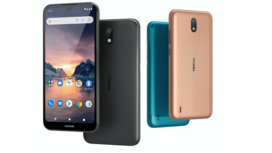 Nokia 1.3 mit Android 10 Go Edition. (Bild: HMD Global)