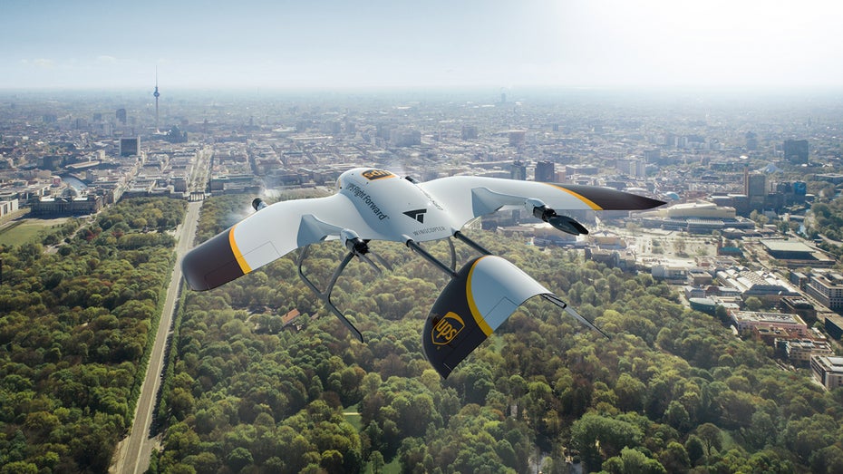 Drohnen-Lieferung: UPS kooperiert mit deutschem Startup Wingcopter