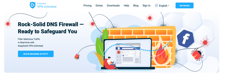 VPN Unlimited Webseite