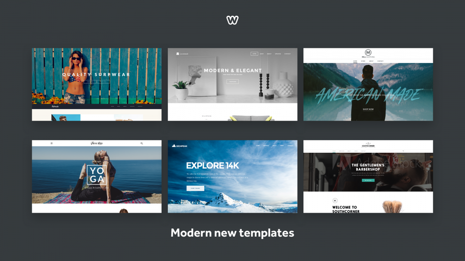 Weebly Homepage-Templates