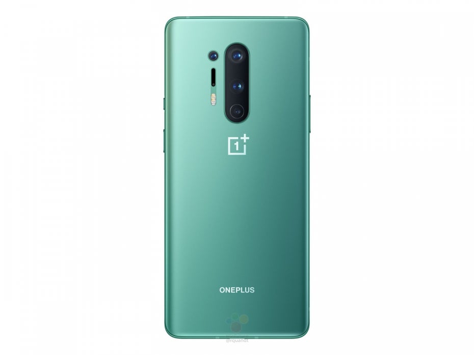 Das Oneplus 8 Pro in Grün. (Bild: Winfuture)