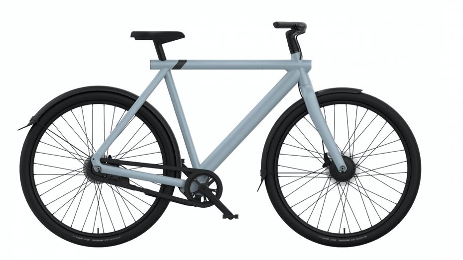 Vanmoof S3 in Hellgrau