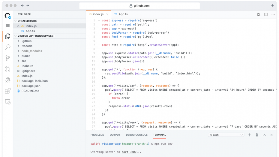 GitHub launcht Codespaces: Ein Klick und you’re good to code GitHub launcht Codespaces: Ein Klick und you’re good to code