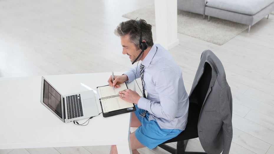 Wie sehr lassen sich die Deutschen im Homeoffice gehen?