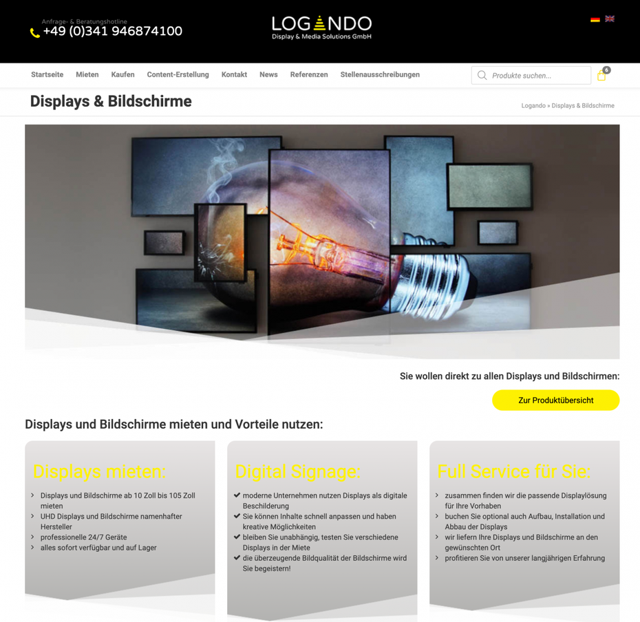 Logando Website