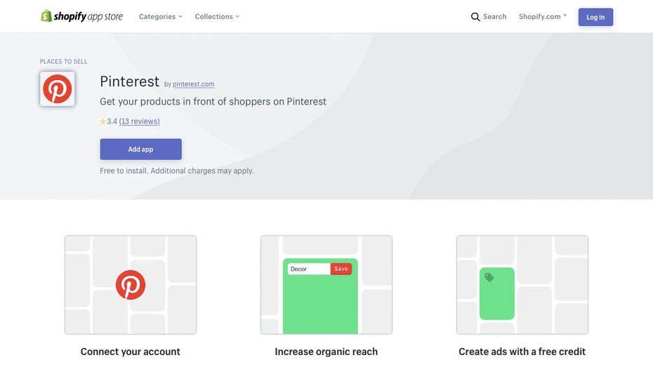 Shopify bekommt eine Pinterest-Integration