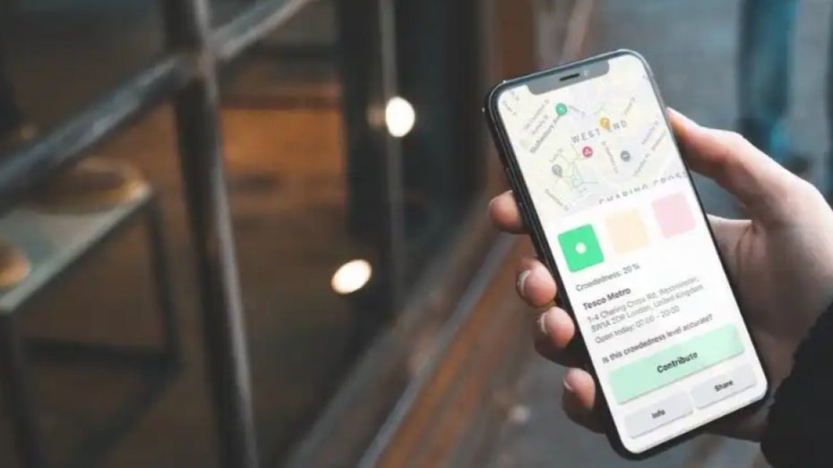 Eine App soll helfen, Menschenmengen in Supermärkten zu vermeiden Eine App soll helfen, Menschenmengen in Supermärkten zu vermeiden