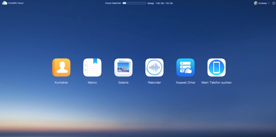 Huawei Cloud am Desktop