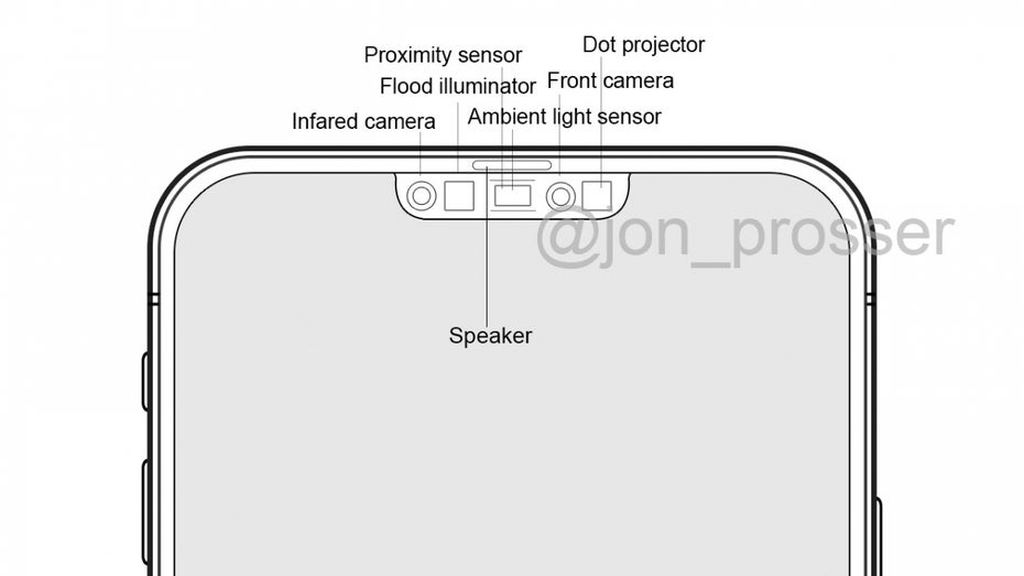 Face-ID-Notch des iPhones 12 (Pro)