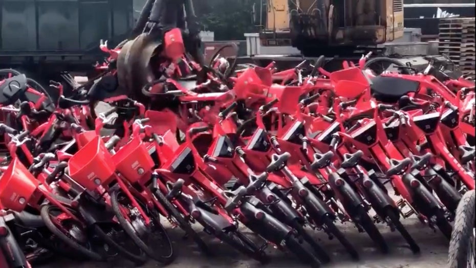 Jump Bikes werden zehntausendfach verschrottet – Tier Mobility will sie retten