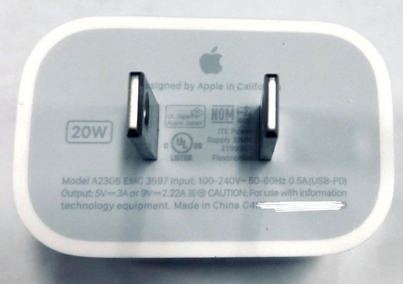 Apple 20 Watt Netzteil