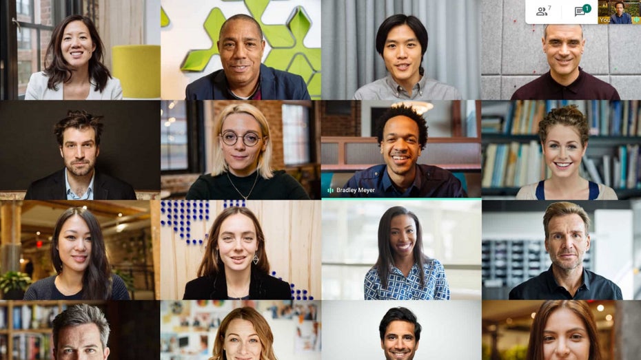 Mit neuem Feature gegen Zoom und Teams: Google Meet unterdrückt jetzt Geräusche Mit neuem Feature gegen Zoom und Teams: Google Meet unterdrückt jetzt Geräusche