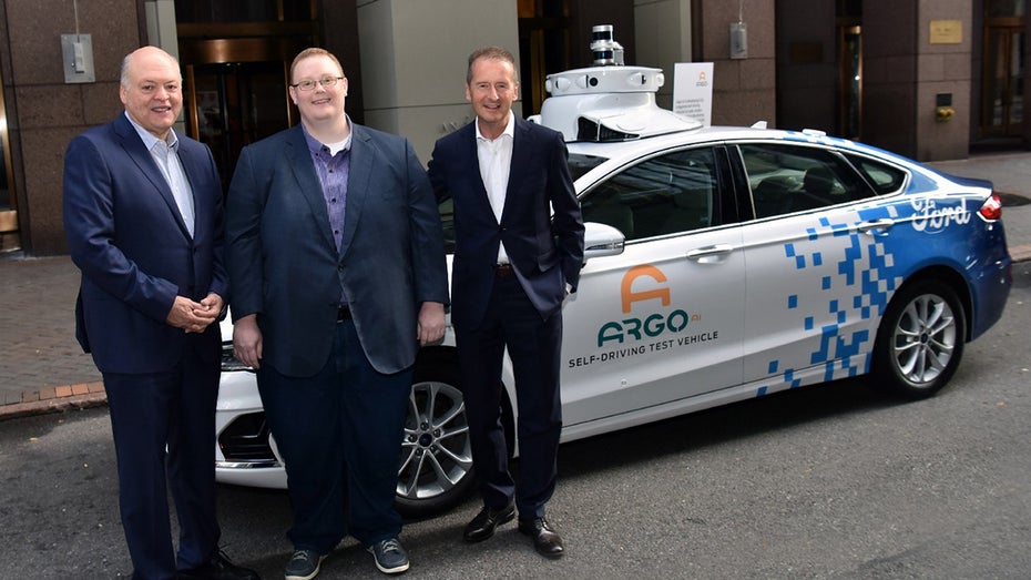 Autonomes Fahren: VW investiert 2,6 Milliarden in Fords Selbstfahr-Startup Argo AI