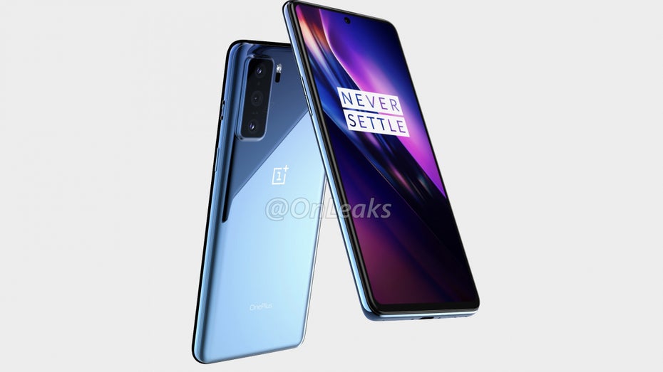 Ein frühes Renderbild des Oneplus Nord wurde als „Oneplus 8 Lite“ schon im Januar 2020 geleakt