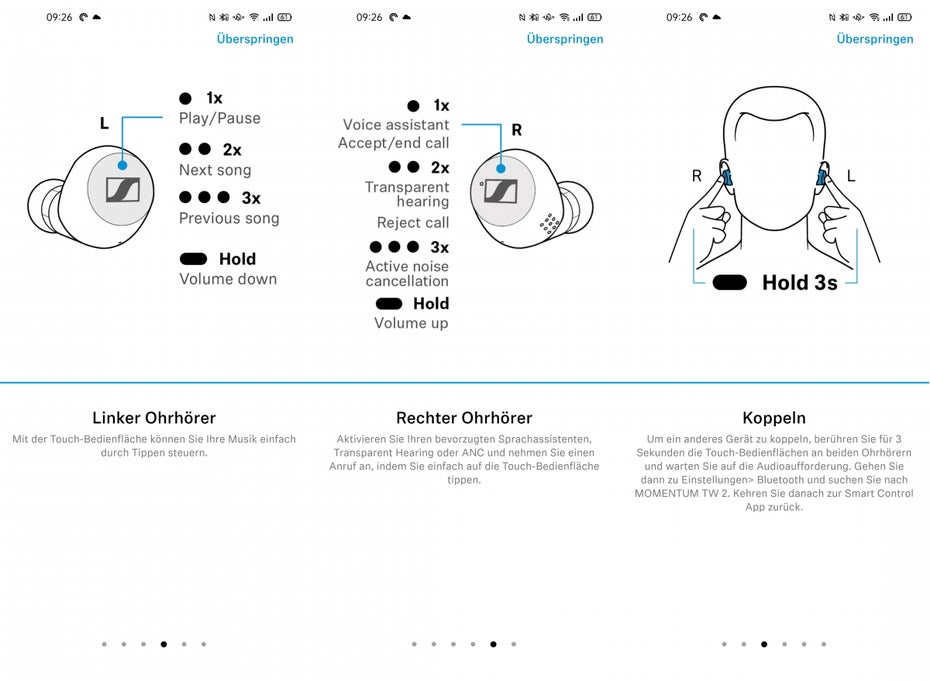 Sennheiser Momentum TW 2 Smart Control App 