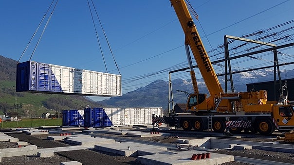 Siemens-Joint-Venture Fluence: Aufbau von Speicherkapazitäten. (Foto: Fluence) Siemens-Joint-Venture will Tesla bei größtem Akku der Welt schlagen