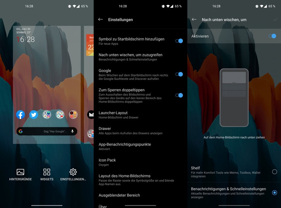 Oneplus Nord läuft mit OxygenOS 10.5