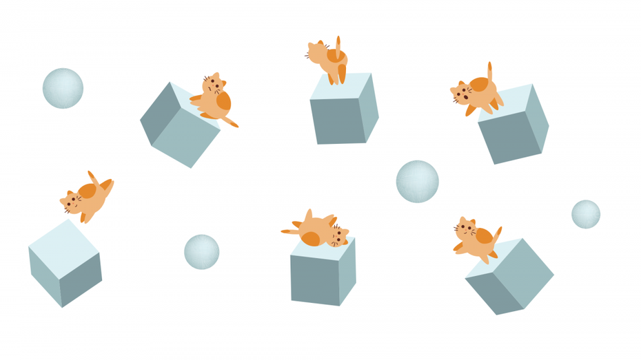 Gute Grafiken zu Blockchains sind schwer zu finden, also gibt es Blöcke mit Katzen (Grafik: Shutterstock/Oksava) What the Block? Wie steht es eigentlich um Blockchains?