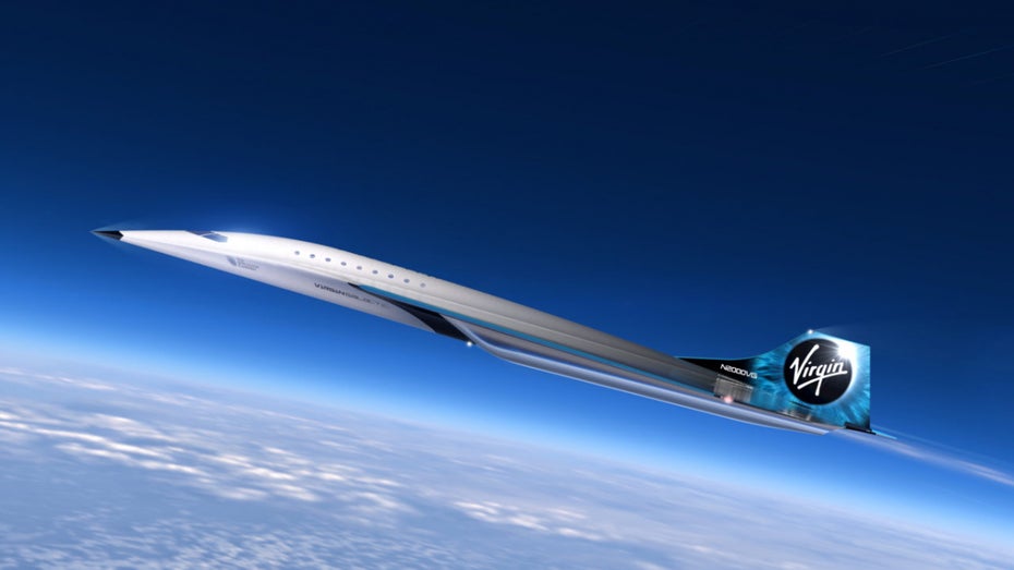 Ausblick auf kommendes Überschallflugzeug: Virgin Galactic will mit Mach 3 fliegen