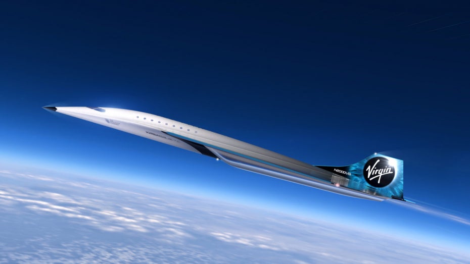 Virgin Galactic baut gemeinsam mit Rolls-Royce an Überschallflugzeug. (Foto: Virgin Galactic) Ausblick auf kommendes Überschallflugzeug: Virgin Galactic will mit Mach 3 fliegen