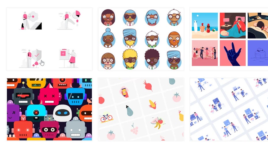Webdesign: Free Illustrations ist eine zentrale Anlaufstelle für kostenlose Grafiken Webdesign: Free Illustrations ist eine zentrale Anlaufstelle für kostenlose Grafiken