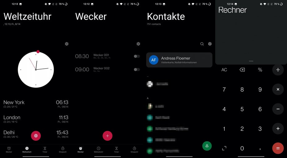 OxygenOS 11 – System-Apps im neuen Design