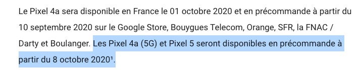Pixel 5 kommt wohl am 8. Oktober