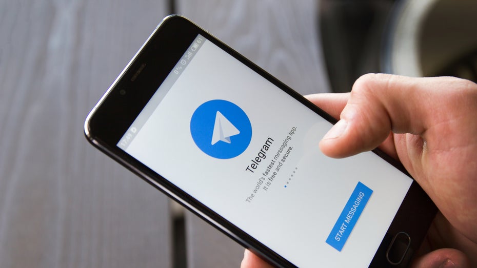 Messengerdienst Telegram. (Foto: Larich/Shutterstock) Kritik an Telegram wegen extremistischer Inhalte nimmt zu