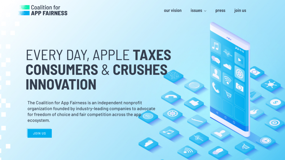 Gegenwind für Apple: Koalition für App-Fairness bringt sich in Stellung Gegenwind für Apple: Koalition für App-Fairness bringt sich in Stellung