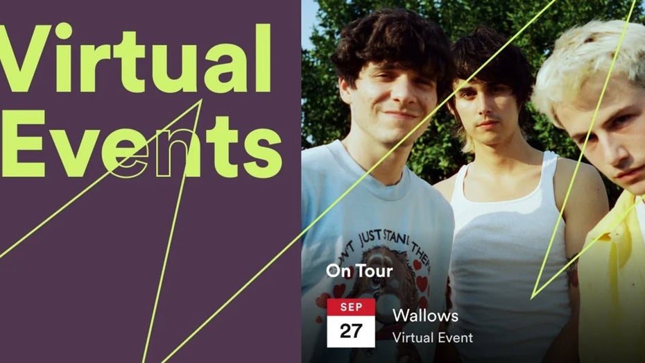 Konzerte in Coronazeiten: Spotify zeigt jetzt virtuelle Events an