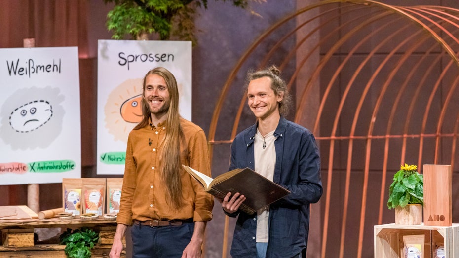 Hinter den Kulissen bei DHDL: Die Aho-Bio-Gründer berichten