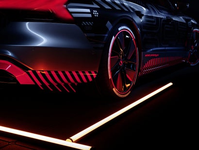 Detailansichten des Audi e-tron GT