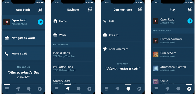  Alexa-App mit Auto-Modus für Musik, Anrufe und Navigation -  ComputerBase