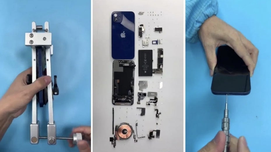 iPhone 12 zerlegt: Akku deutlich kleiner als im Vorgängermodell iPhone 12 zerlegt: Akku deutlich kleiner als im Vorgängermodell