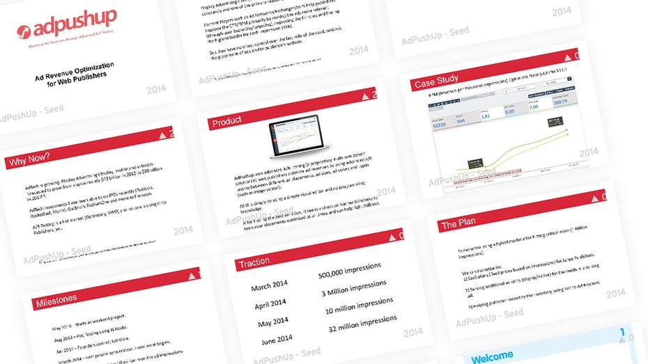 Inspiration für Gründer: Hier findet ihr mehr als 1.200 Pitchdeck-Folien Inspiration für Gründer: Hier findet ihr mehr als 1.200 Pitchdeck-Folien