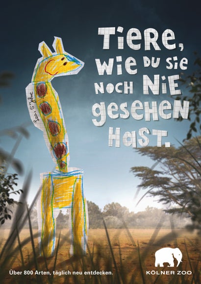 Printwerbung Kölner Zoo