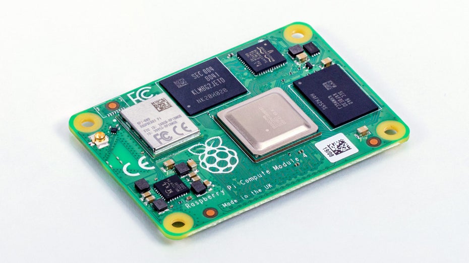 Compute Module 4: Winziges Raspberry Pi 4 für die Industrie vorgestellt