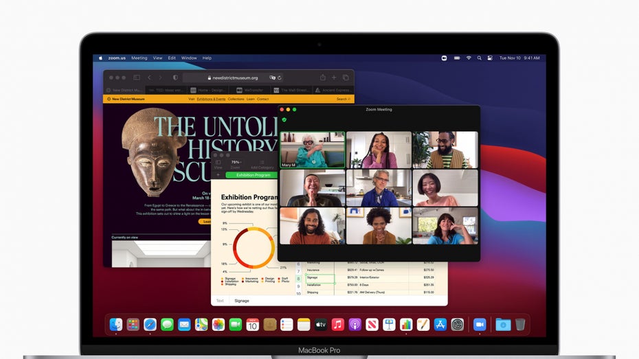 Apples neues Macbook Pro mit M1-Chip hält 20 Stunden durch Apples neues Macbook Pro mit M1-Chip hält 20 Stunden durch