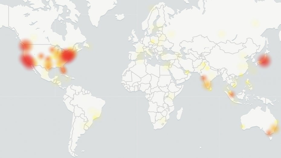 Serverausfälle bei Amazons AWS verlangsamen viele Websites Serverausfälle bei Amazons AWS verlangsamen viele Websites