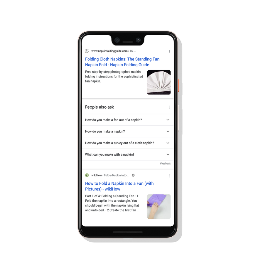Verbesserte „People also ask“-Box von Google