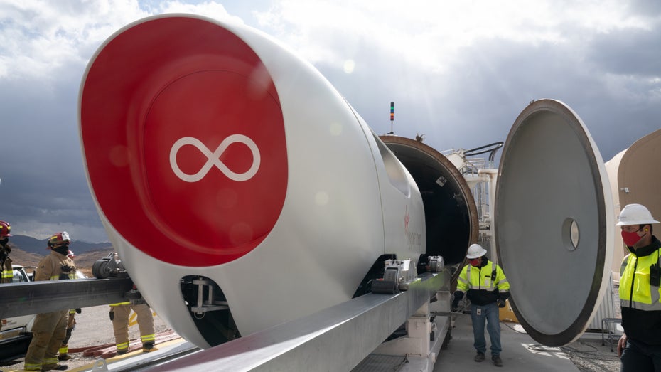 Durchbruch bei Hyperloop: Erste bemannte Testfahrt erfolgreich