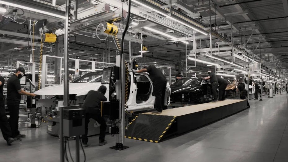 Tesla-Herausforderer Lucid: Fabrik steht – 400.000 E-Autos pro Jahr geplant