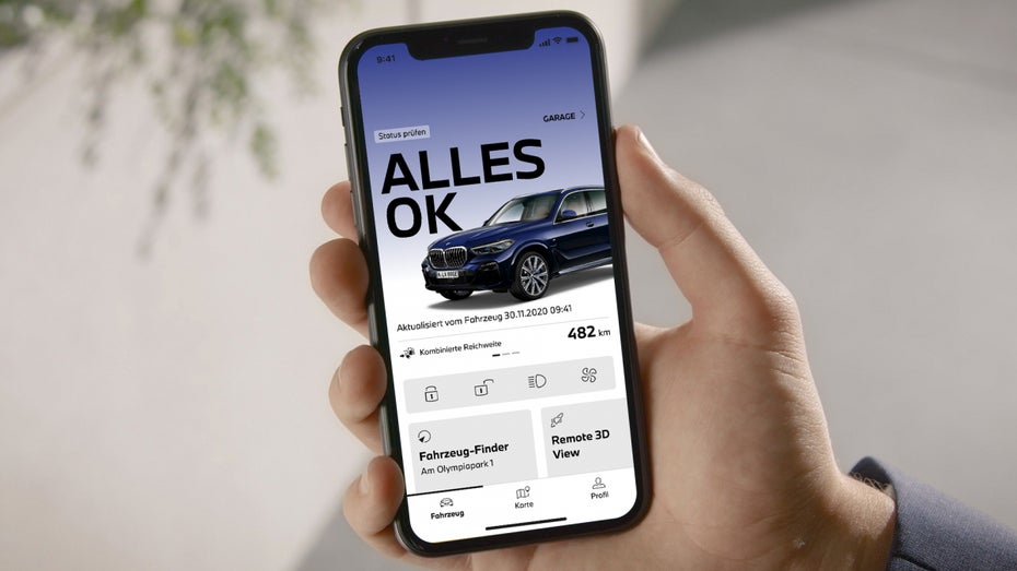 My-BMW-App: Großes Update macht das iPhone zum Autoschlüssel