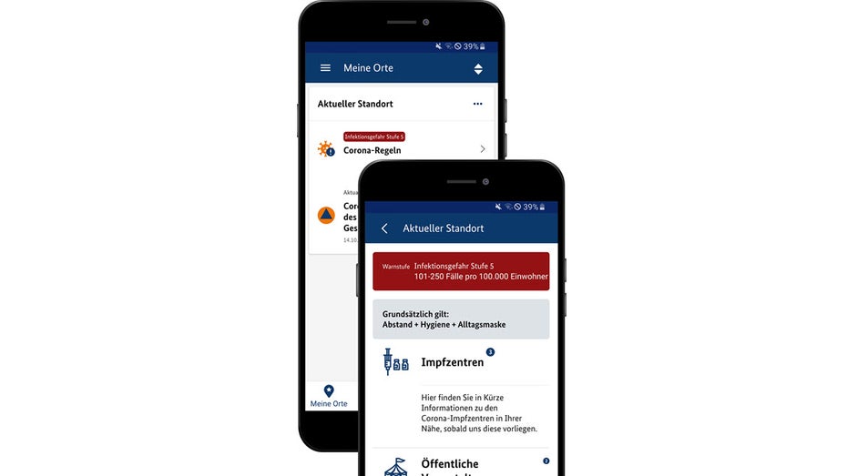 Corona: Nina-Warn-App verrät euch, was ihr in eurer Region machen dürft Corona: Nina-Warn-App verrät euch, was ihr in eurer Region machen dürft